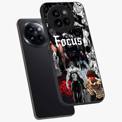 Relentless Power Focus Glass Case displayed in angled mockup highlighting bold statement design with modern aesthetic style.