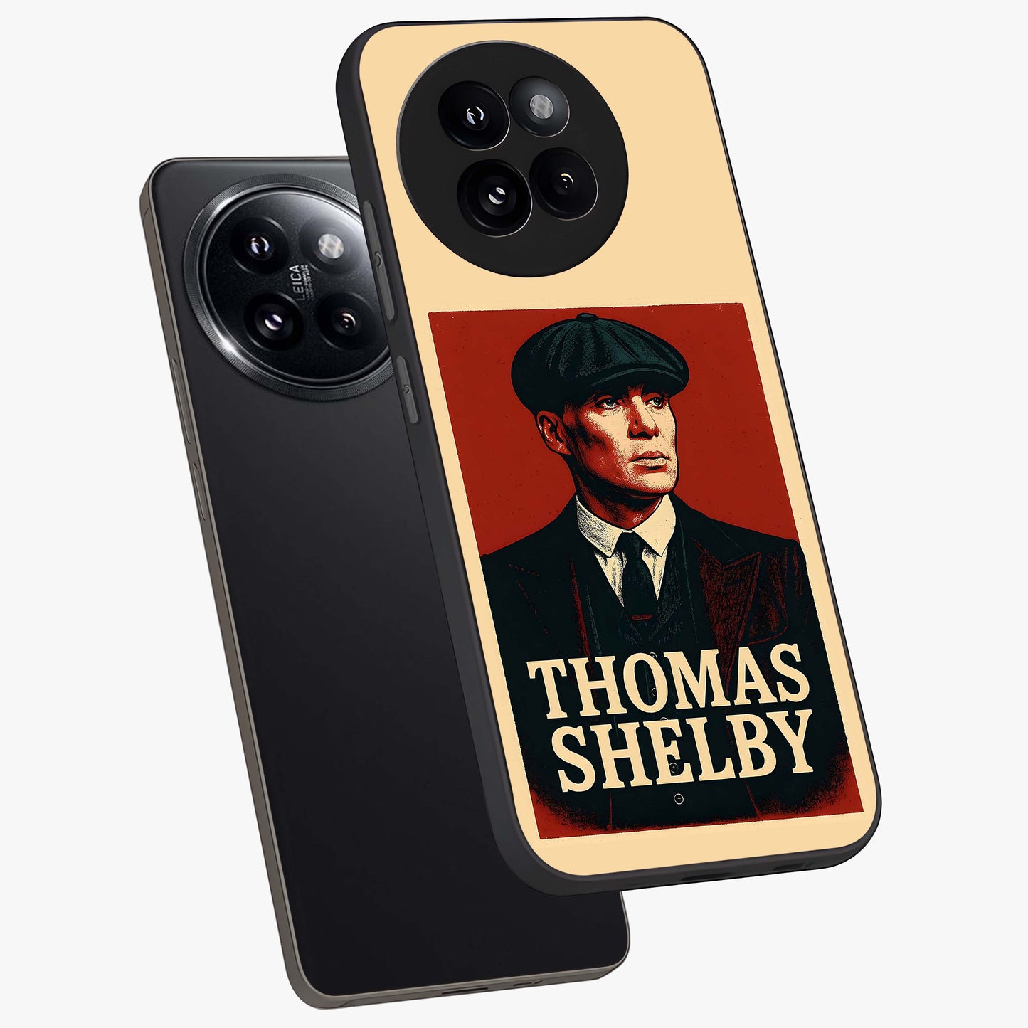 Vintage Mafia Authority Glass Case displayed in angled mockup highlighting powerful retro design with classic gangster aesthetic.