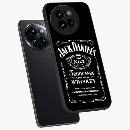 Vintage Whiskey Heritage Glass Case displayed in angled mockup highlighting retro beverage themed design with heritage aesthetic.