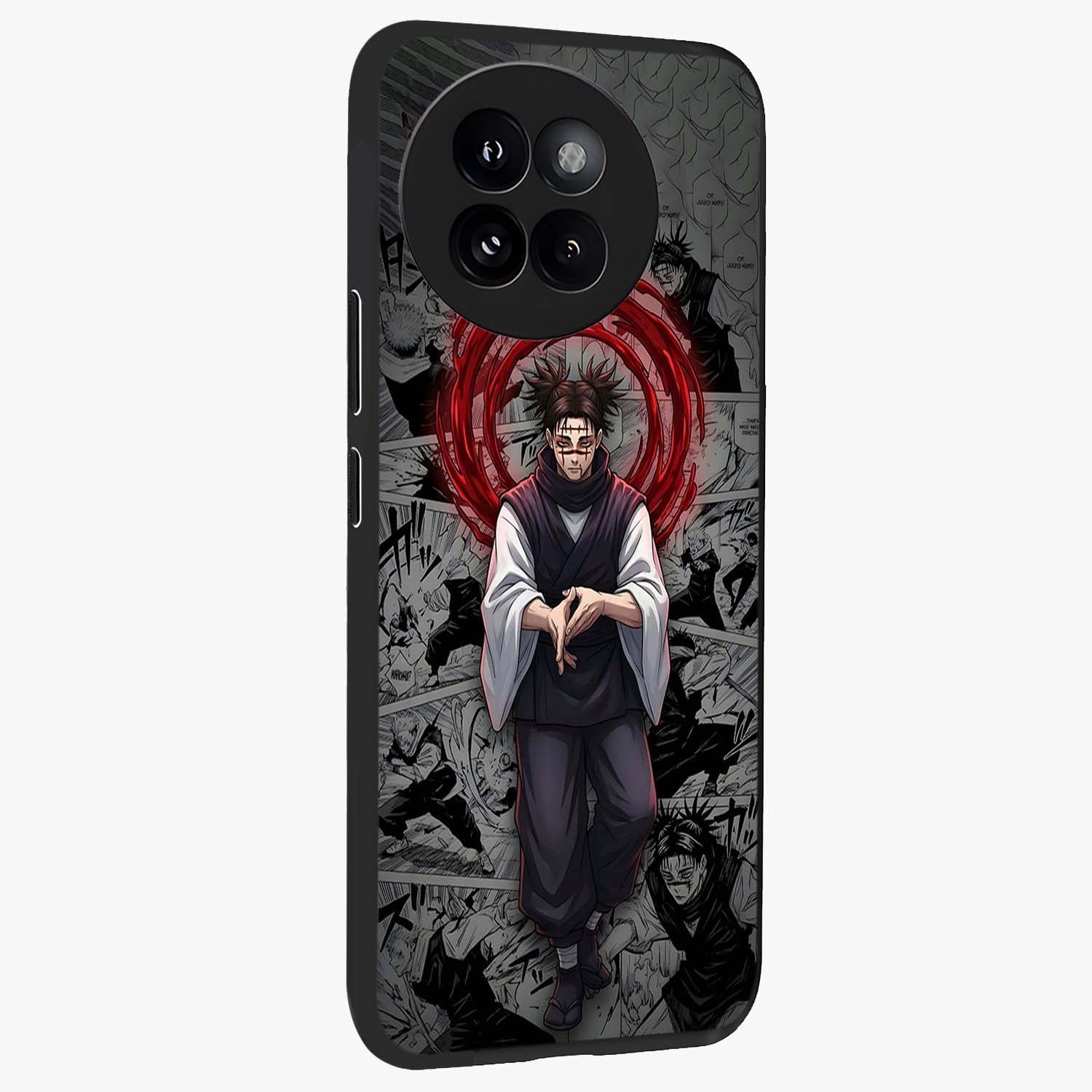 Cursed Ritual Ascension Glass Case upright view showcasing powerful ascension artwork with dark fantasy theme.