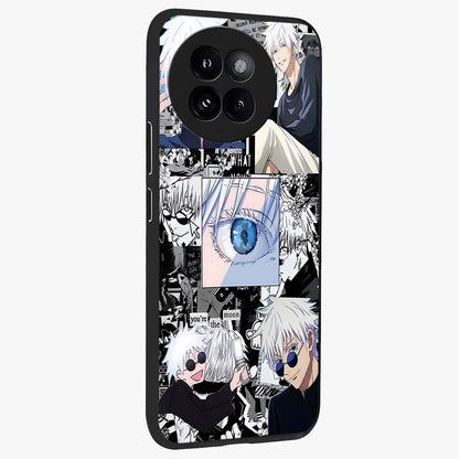 Infinity Sorcerer Chaos Glass Case upright view showcasing dramatic sorcerer artwork with chaotic mystical theme.