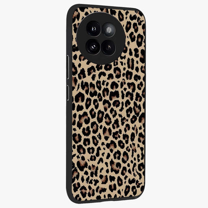 Savage Chic Pattern Glass Case upright view showcasing trendy decorative artwork with edgy fashion theme.