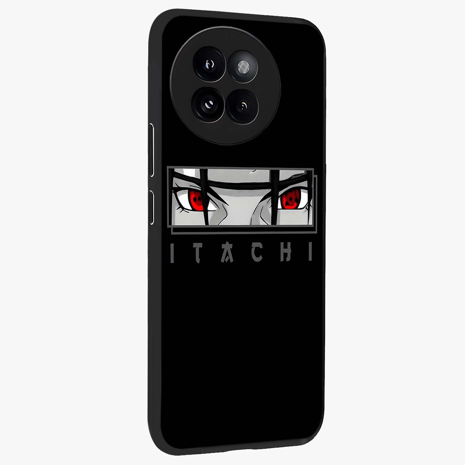 Scarlet Gaze Dominance Glass Case upright view showcasing powerful dramatic artwork with dominant artistic theme.