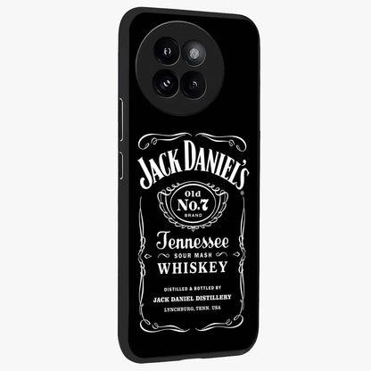 Vintage Whiskey Heritage Glass Case upright view showcasing stylish vintage whiskey artwork with timeless bar culture theme.
