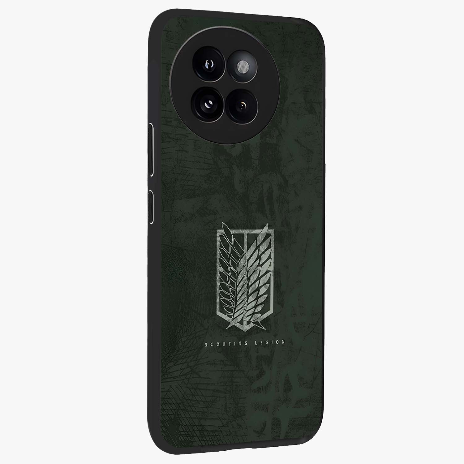 Wings Of Freedom Glass Case upright view showcasing powerful wings artwork with freedom themed design.