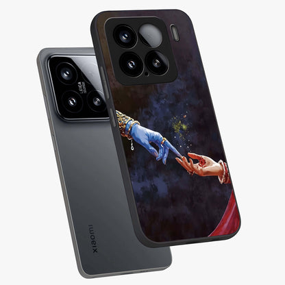 Divine Touch Eternal Glass Case displayed in angled mockup highlighting elegant divine inspired design with calm aesthetic style.