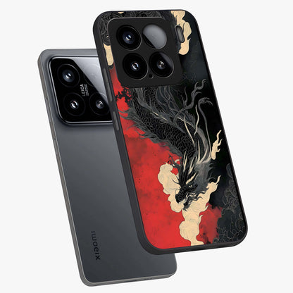Shadow Dragon Fury Glass Case displayed in angled mockup highlighting powerful dragon illustration with dark fantasy aesthetic.