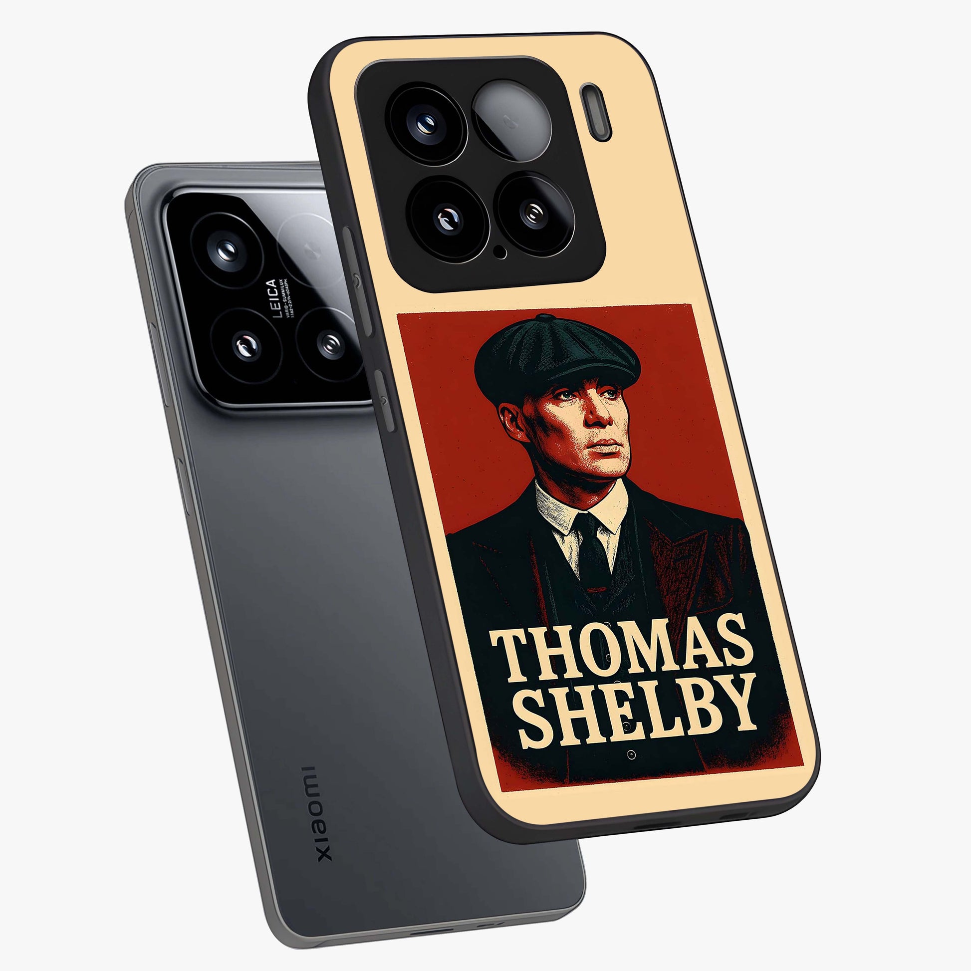 Vintage Mafia Authority Glass Case displayed in angled mockup highlighting powerful retro design with classic gangster aesthetic.