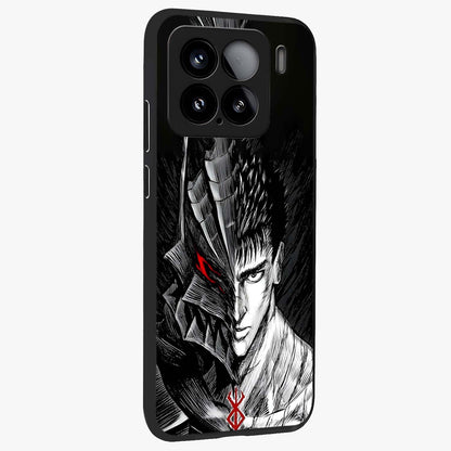 Berserker Blood Oath Glass Case upright view showcasing intense warrior aesthetic with dramatic artistic style.
