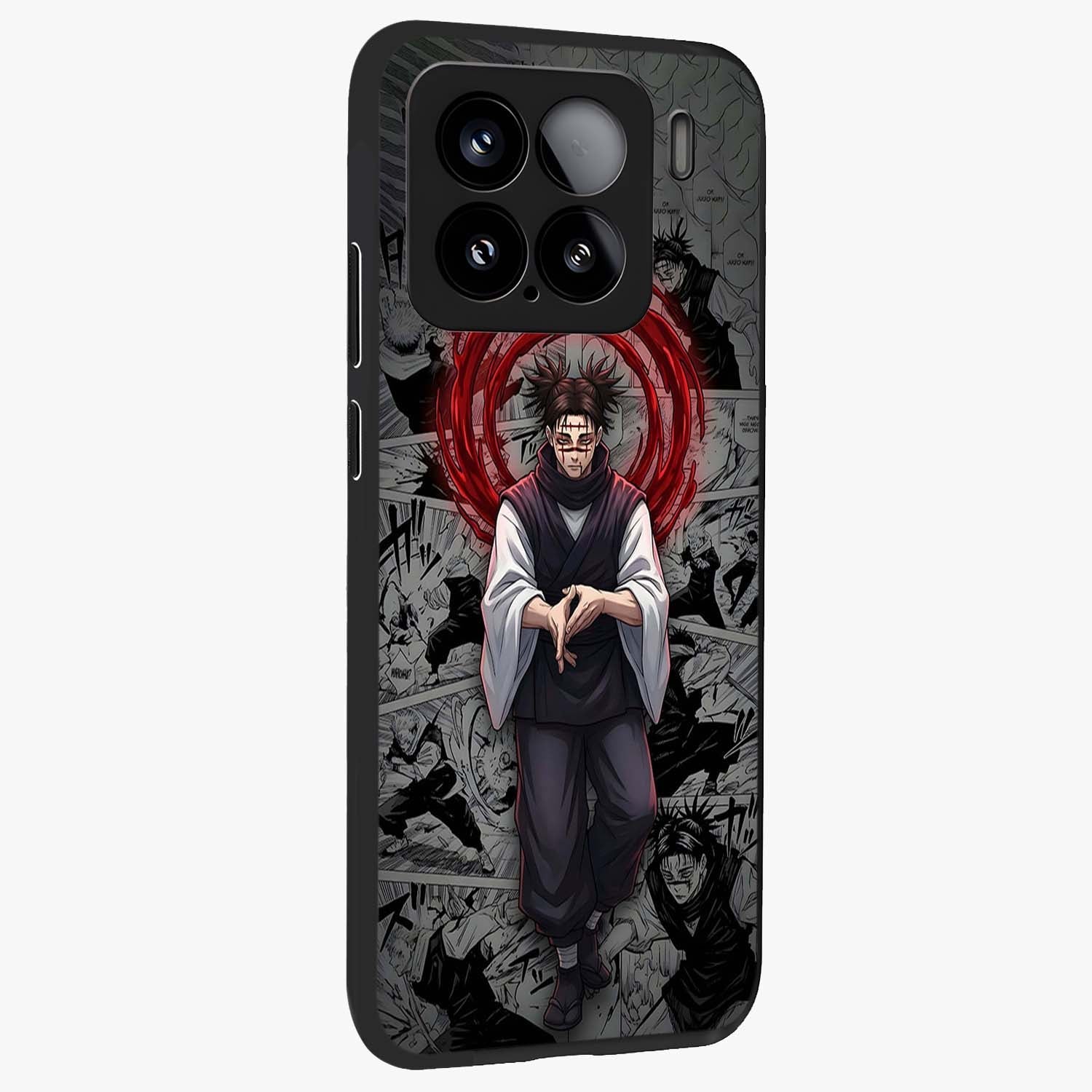 Cursed Ritual Ascension Glass Case upright view showcasing powerful ascension artwork with dark fantasy theme.