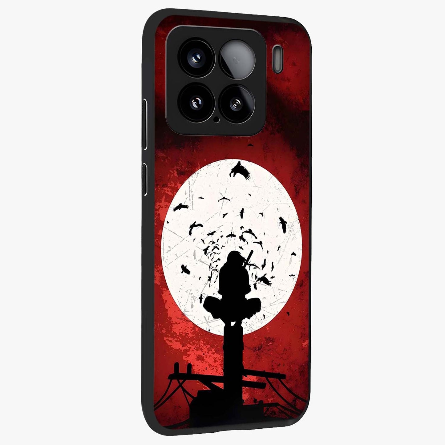 It Comes In Waves Quote Glass Case upright view showcasing calm wave artwork with motivational quote theme.