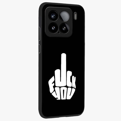 Rebel Mode On Glass Case upright view showcasing striking statement artwork with bold rebellious theme.