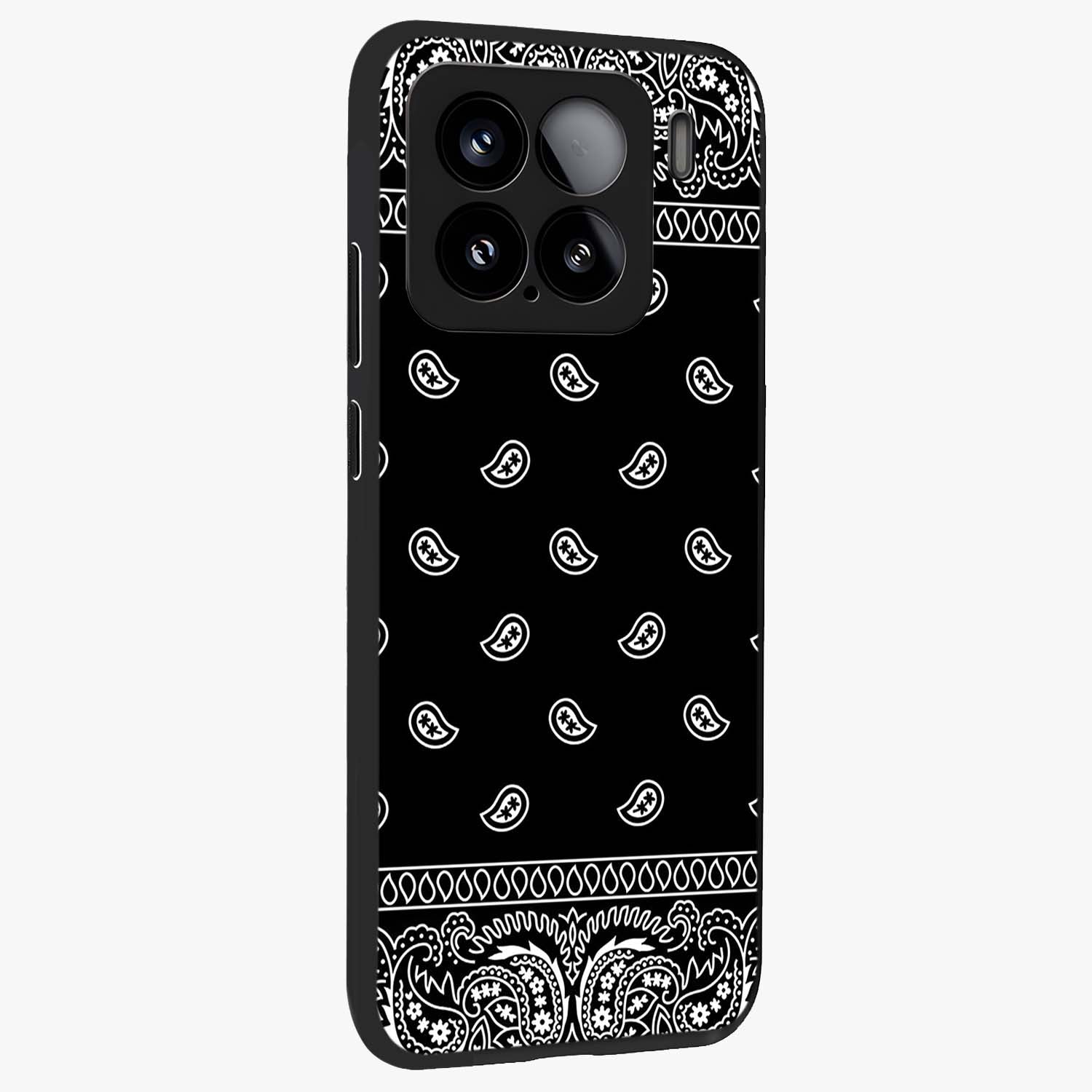 Retro Rebel Threads Glass Case upright view showcasing stylish vintage artwork with bold retro theme.
