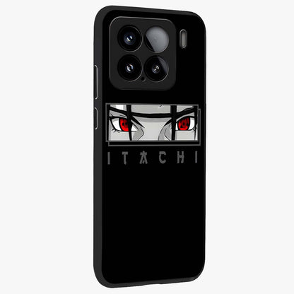 Scarlet Gaze Dominance Glass Case upright view showcasing powerful dramatic artwork with dominant artistic theme.