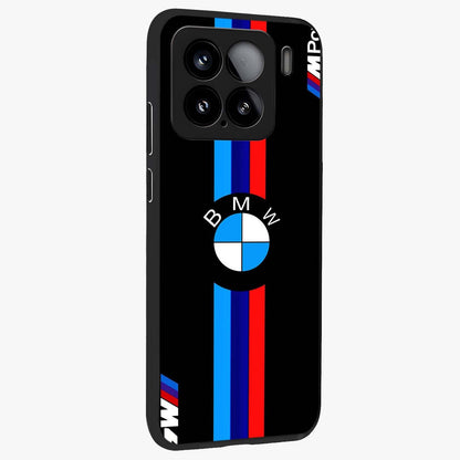 Turbo BMW Beast Glass Case upright view showcasing powerful car artwork with modern motorsport theme.