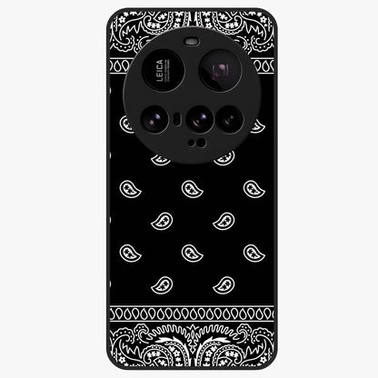 Retro Rebel Threads Glass Case showing flat back view with vintage street style artwork and glossy glass finish.