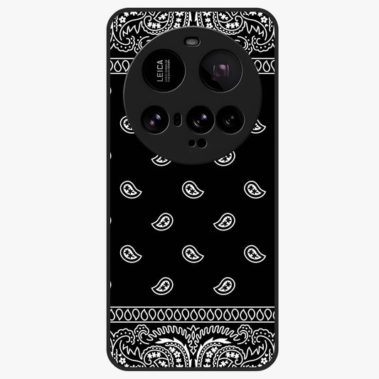 Retro Rebel Threads Glass Case showing flat back view with vintage street style artwork and glossy glass finish.