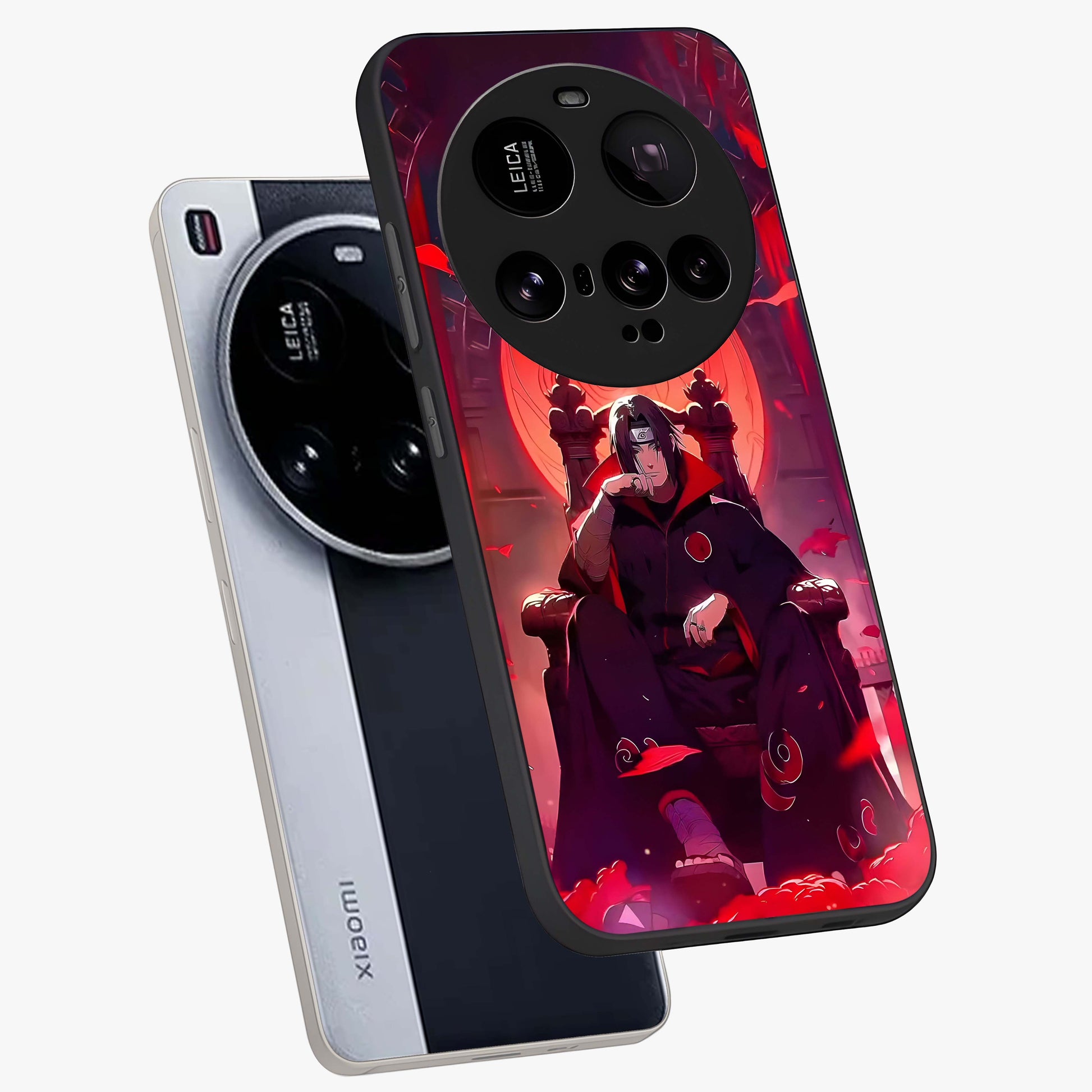 Blood Moon Sovereign Glass Case displayed in angled mockup highlighting dark celestial moon design and dramatic theme.