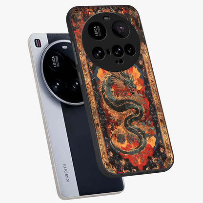 Inferno Dragon Soul Glass Case displayed in angled mockup highlighting powerful dragon illustration with inferno aesthetic.