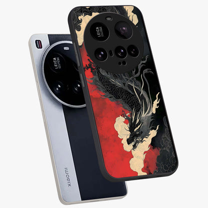 Shadow Dragon Fury Glass Case displayed in angled mockup highlighting powerful dragon illustration with dark fantasy aesthetic.