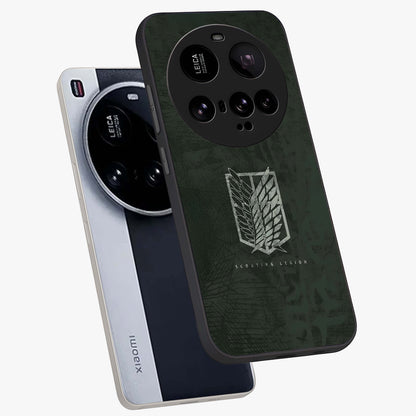 Wings Of Freedom Glass Case displayed in angled mockup highlighting graceful wing design with inspirational aesthetic.