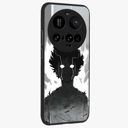 Awakened Inner Rage Glass Case upright view showcasing dramatic artwork with strong expressive aesthetic.