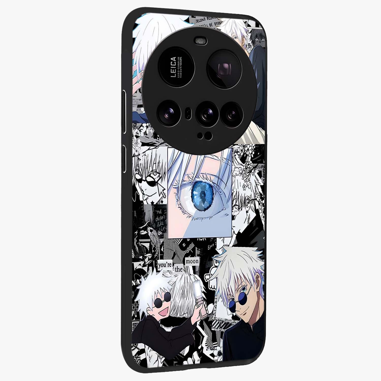 Infinity Sorcerer Chaos Glass Case upright view showcasing dramatic sorcerer artwork with chaotic mystical theme.