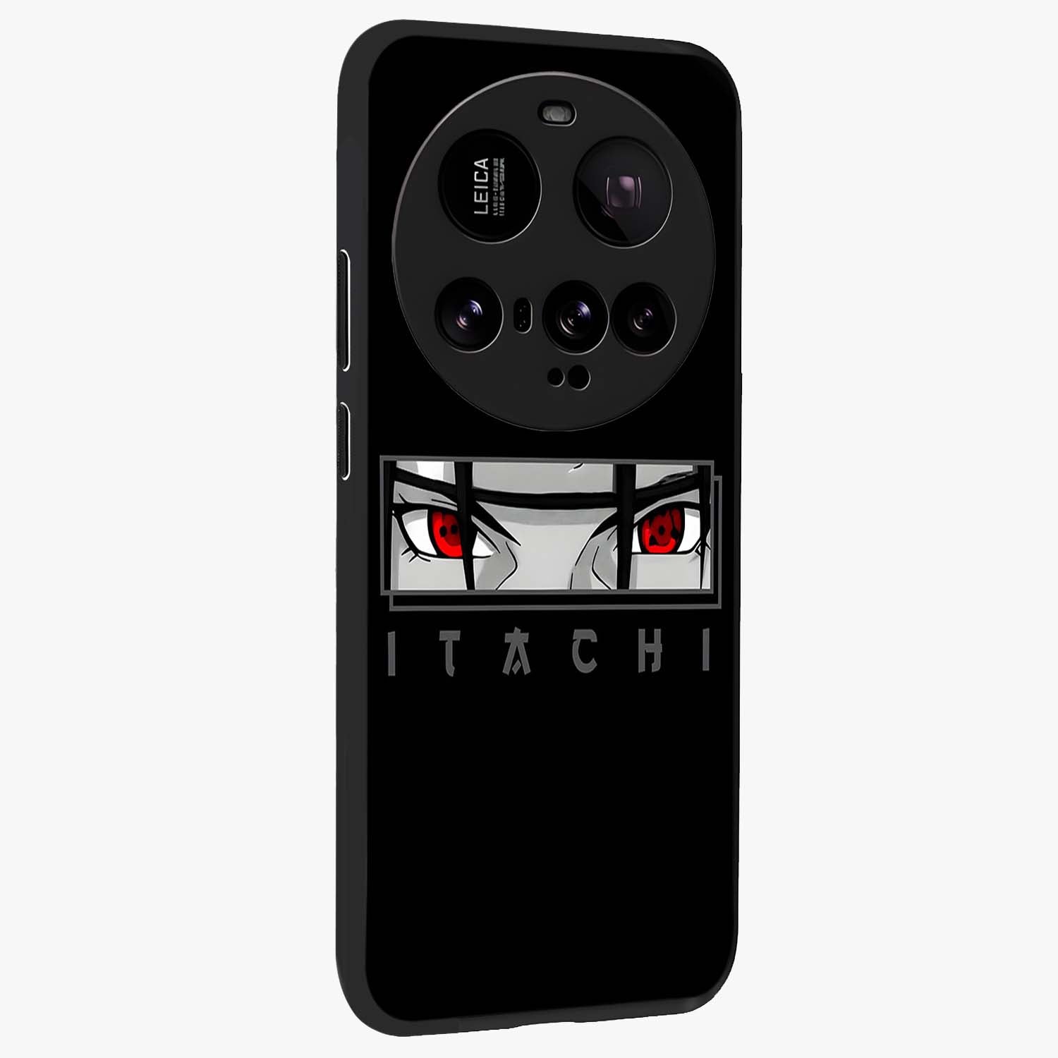 Scarlet Gaze Dominance Glass Case upright view showcasing powerful dramatic artwork with dominant artistic theme.