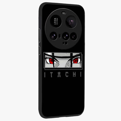 Scarlet Gaze Dominance Glass Case upright view showcasing powerful dramatic artwork with dominant artistic theme.