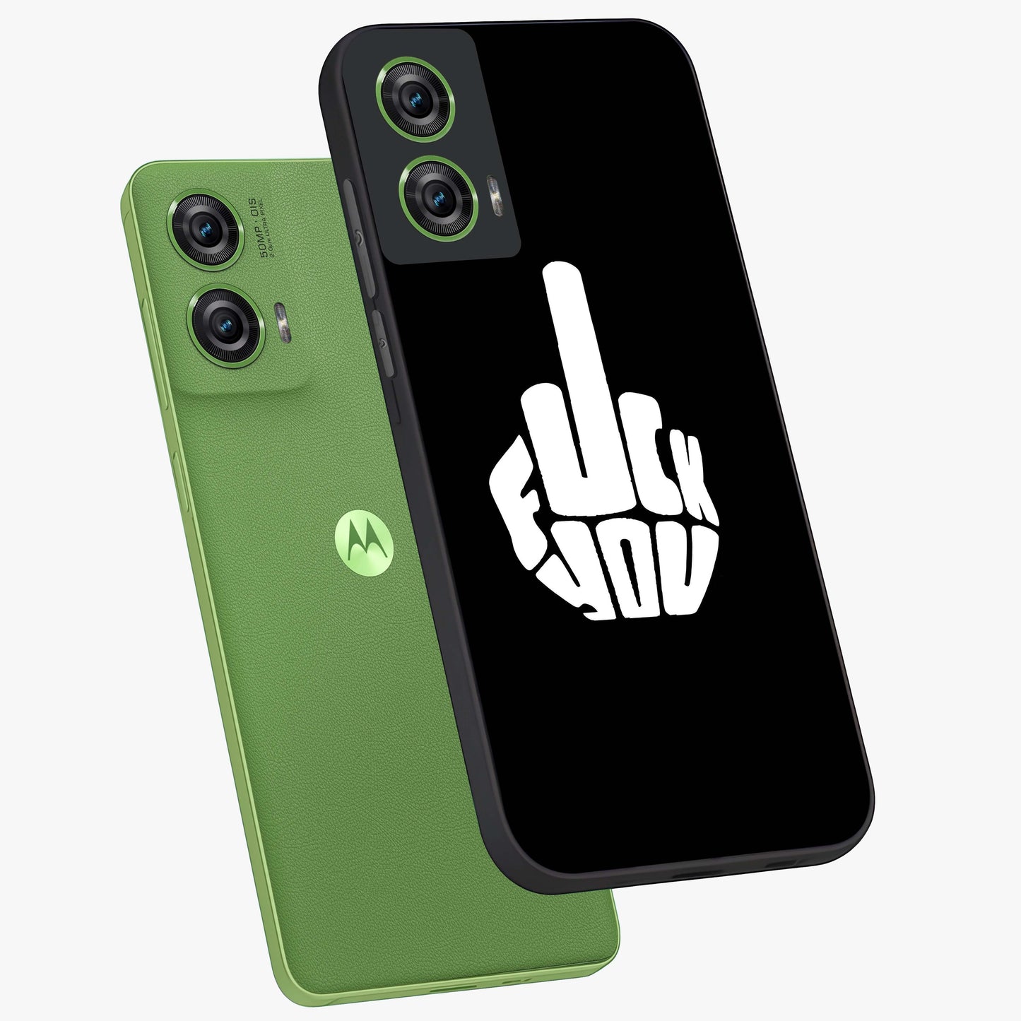 Rebel Mode On Glass Case displayed in angled mockup highlighting edgy text design with modern street aesthetic.