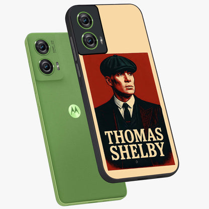 Vintage Mafia Authority Glass Case displayed in angled mockup highlighting powerful retro design with classic gangster aesthetic.