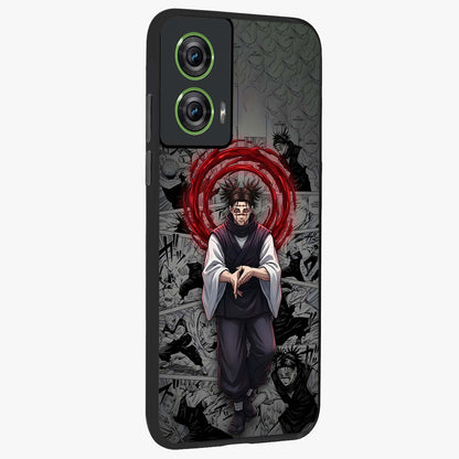 Cursed Ritual Ascension Glass Case upright view showcasing powerful ascension artwork with dark fantasy theme.