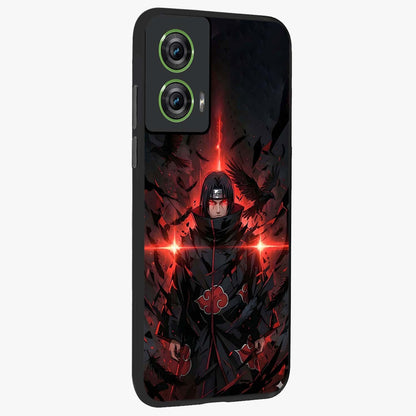 Focus Mode On Glass Case upright view showcasing strong typography statement with sleek motivational theme.