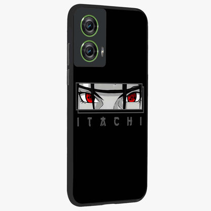 Scarlet Gaze Dominance Glass Case upright view showcasing powerful dramatic artwork with dominant artistic theme.