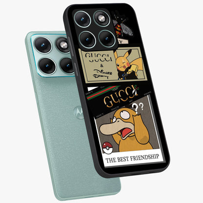 Gucci Play Mashup Glass Case displayed in angled mockup highlighting stylish fashion mashup design with bold aesthetic.