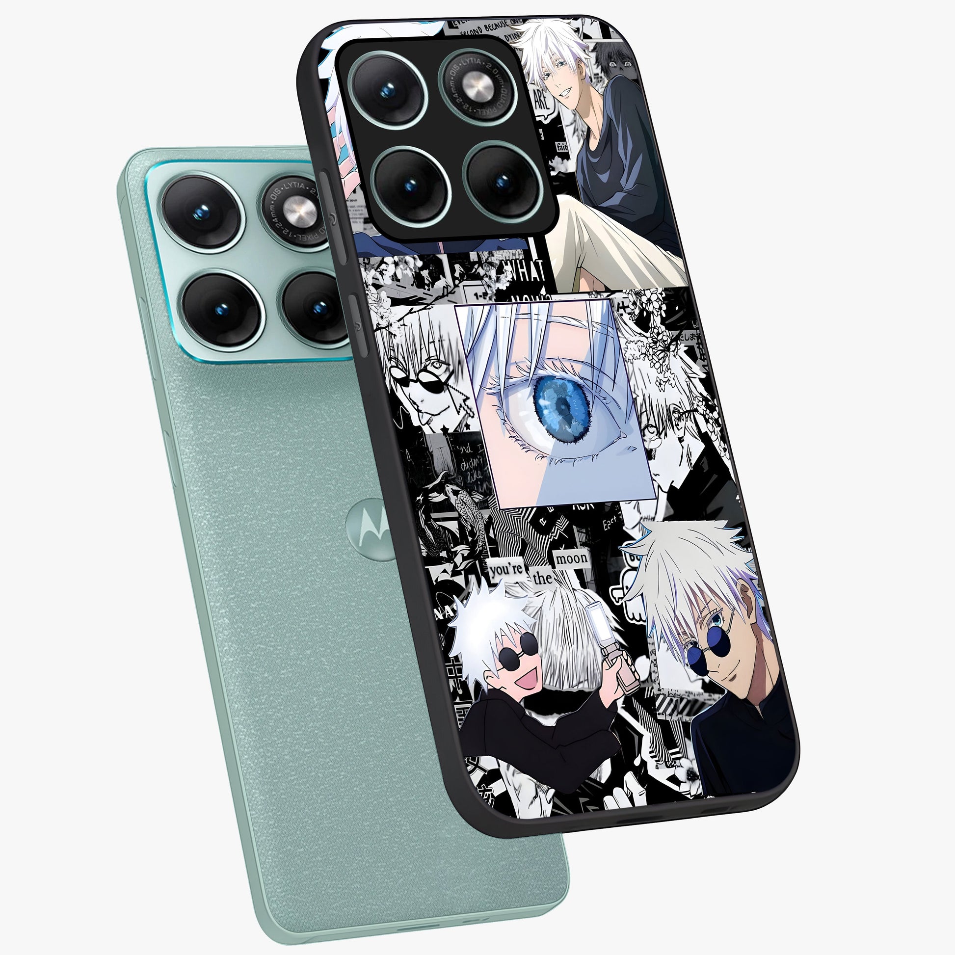 Infinity Sorcerer Chaos Glass Case displayed in angled mockup highlighting powerful magical design with fantasy aesthetic style.
