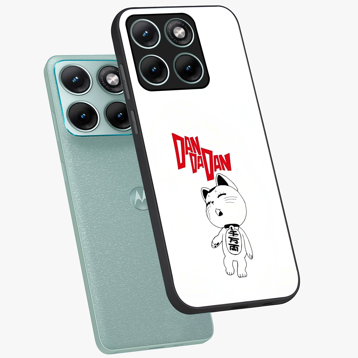 Playful Spirit Charm Glass Case displayed in angled mockup highlighting lively decorative design with playful aesthetic style.
