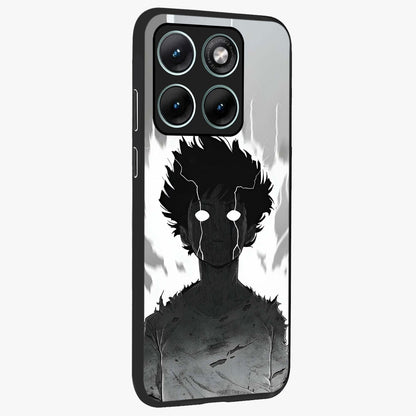 Awakened Inner Rage Glass Case upright view showcasing dramatic artwork with strong expressive aesthetic.