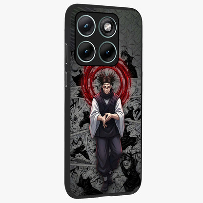 Cursed Ritual Ascension Glass Case upright view showcasing powerful ascension artwork with dark fantasy theme.