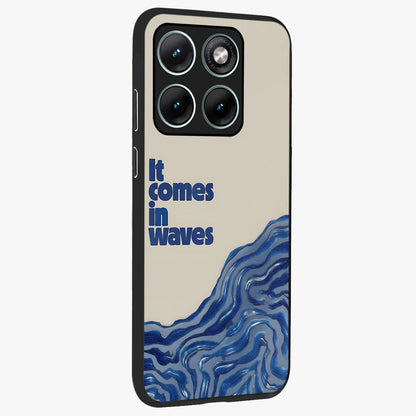 Itachi Sharingan Glass Case upright view showcasing intense anime eye artwork with bold character theme.