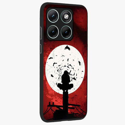 It Comes In Waves Quote Glass Case upright view showcasing calm wave artwork with motivational quote theme.