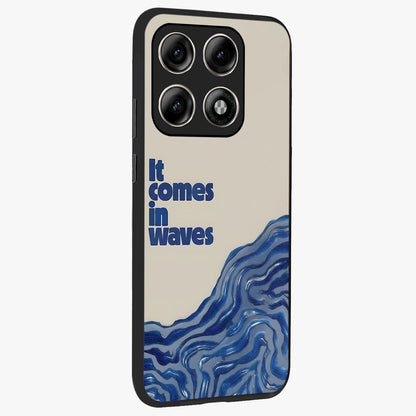 Itachi Sharingan Glass Case upright view showcasing intense anime eye artwork with bold character theme.