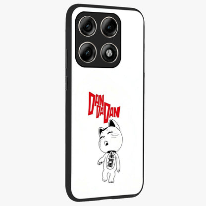 Playful Spirit Charm Glass Case upright view showcasing vibrant charm artwork with fun artistic theme.