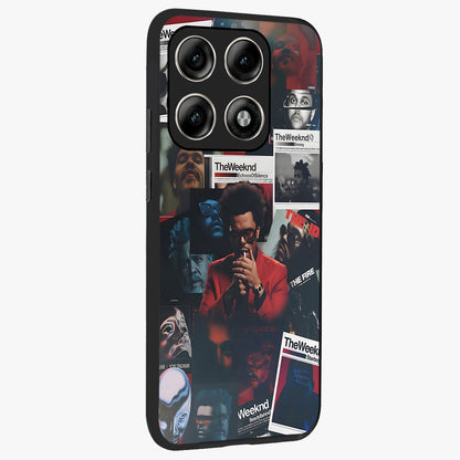 The Weeknd Glass Case upright view showcasing bold music themed artwork with contemporary artistic style.