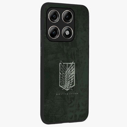Wings Of Freedom Glass Case upright view showcasing powerful wings artwork with freedom themed design.