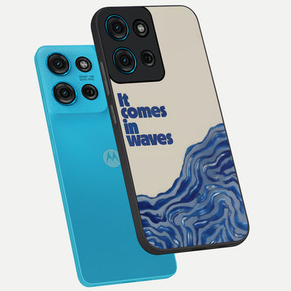 Itachi Sharingan Glass Case displayed in angled mockup highlighting striking sharingan eye design with dramatic anime aesthetic.
