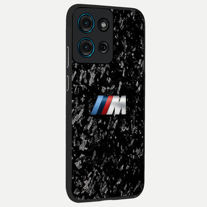 Carbon Speed Mark Glass Case upright view showcasing modern carbon speed graphic with bold automotive theme.