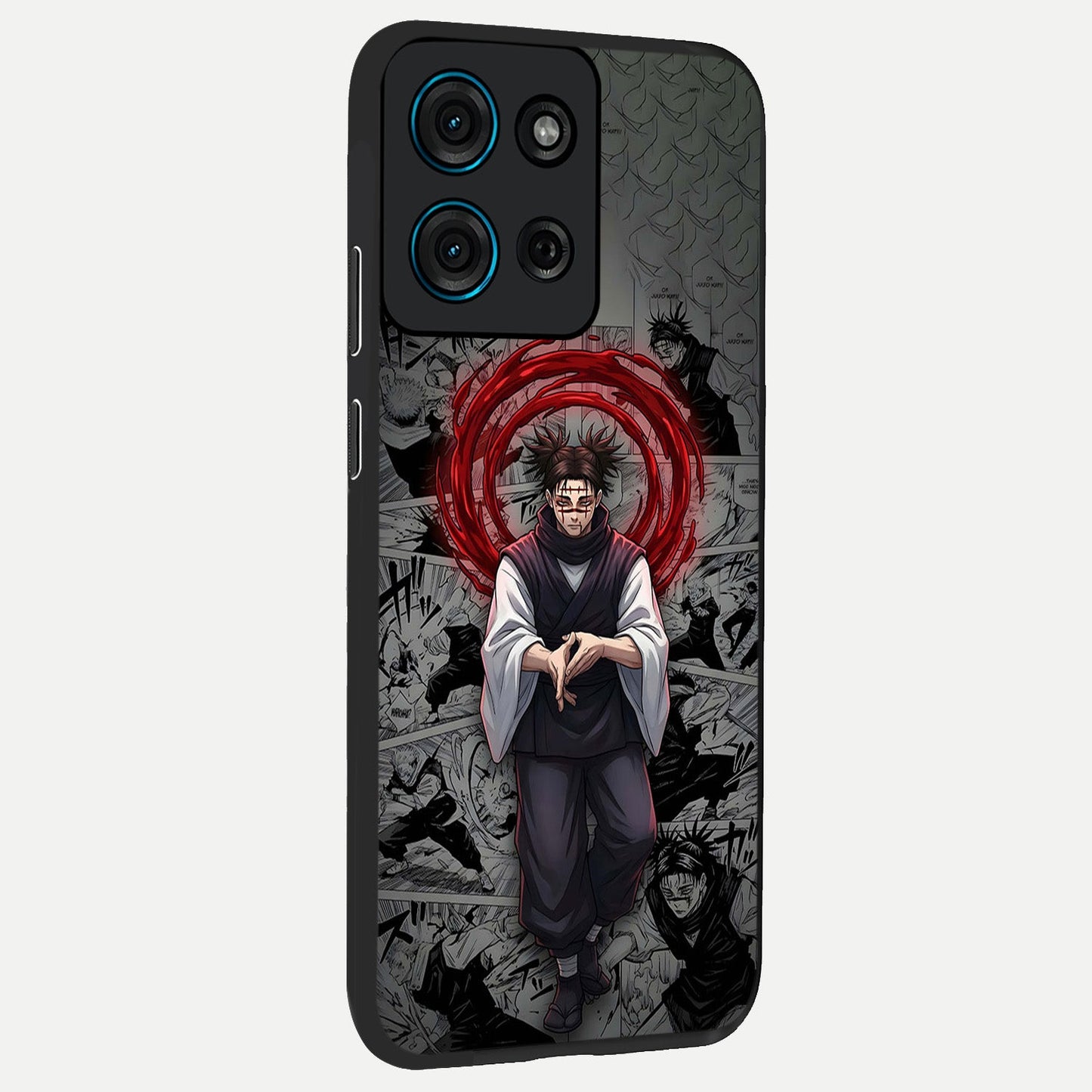 Cursed Ritual Ascension Glass Case upright view showcasing powerful ascension artwork with dark fantasy theme.