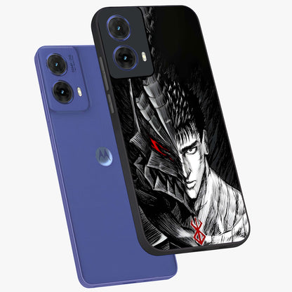 Berserker Blood Oath Glass Case displayed in angled mockup highlighting dark fantasy graphic design and powerful theme.