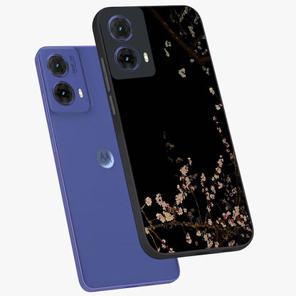 Petal Moon Light With Custom Name Glass Case displayed in angled mockup highlighting delicate petal design with custom name feature.